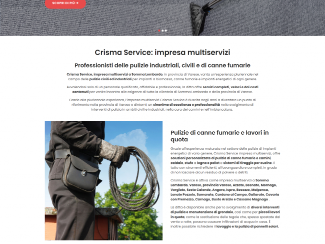 Crisma Service: pulizie professionali a Varese e limitrofi