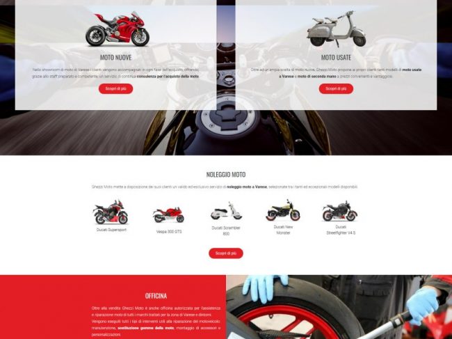 Ghezzi Moto – Concessionario ufficiale Ducati Varese