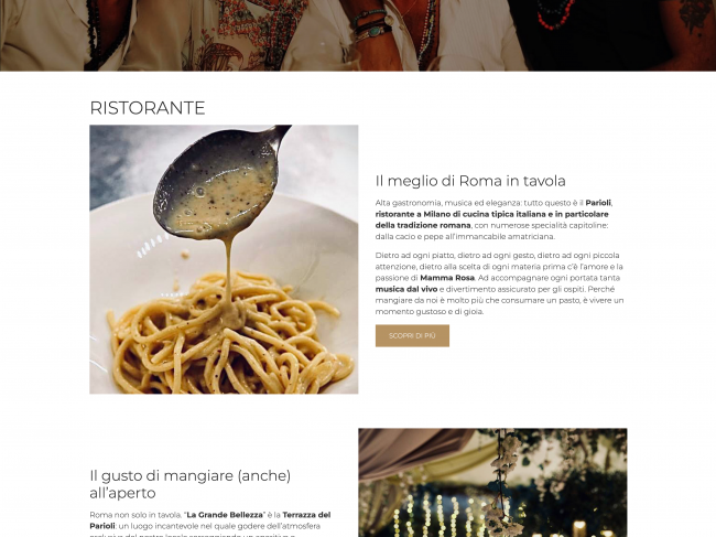 Ristorante Parioli: l’autentica cucina romana a Milano