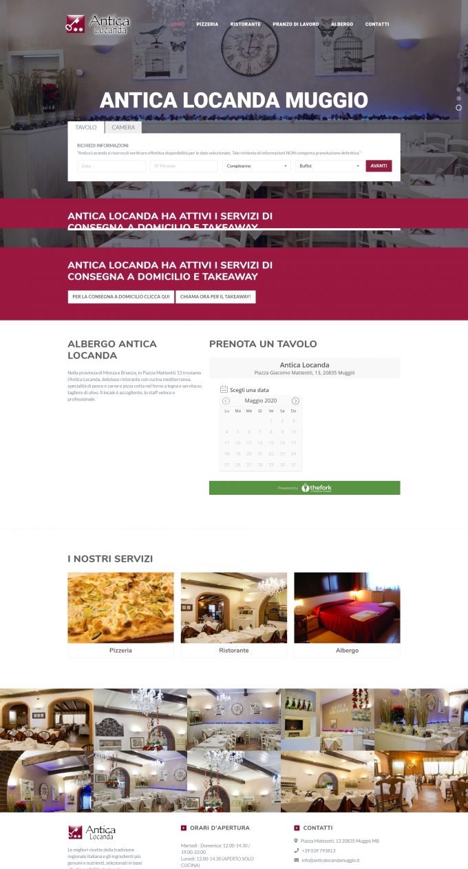Antica Locanda &#8211; Albergo economico, Ristorante, Pizzeria
