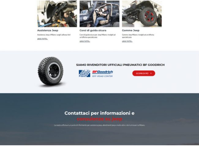 LaRossa 4×4 – Officina specializzata Jeep Milano