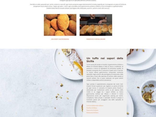 Orlando Bakery – Gastronomia e pasticceria siciliana Milano